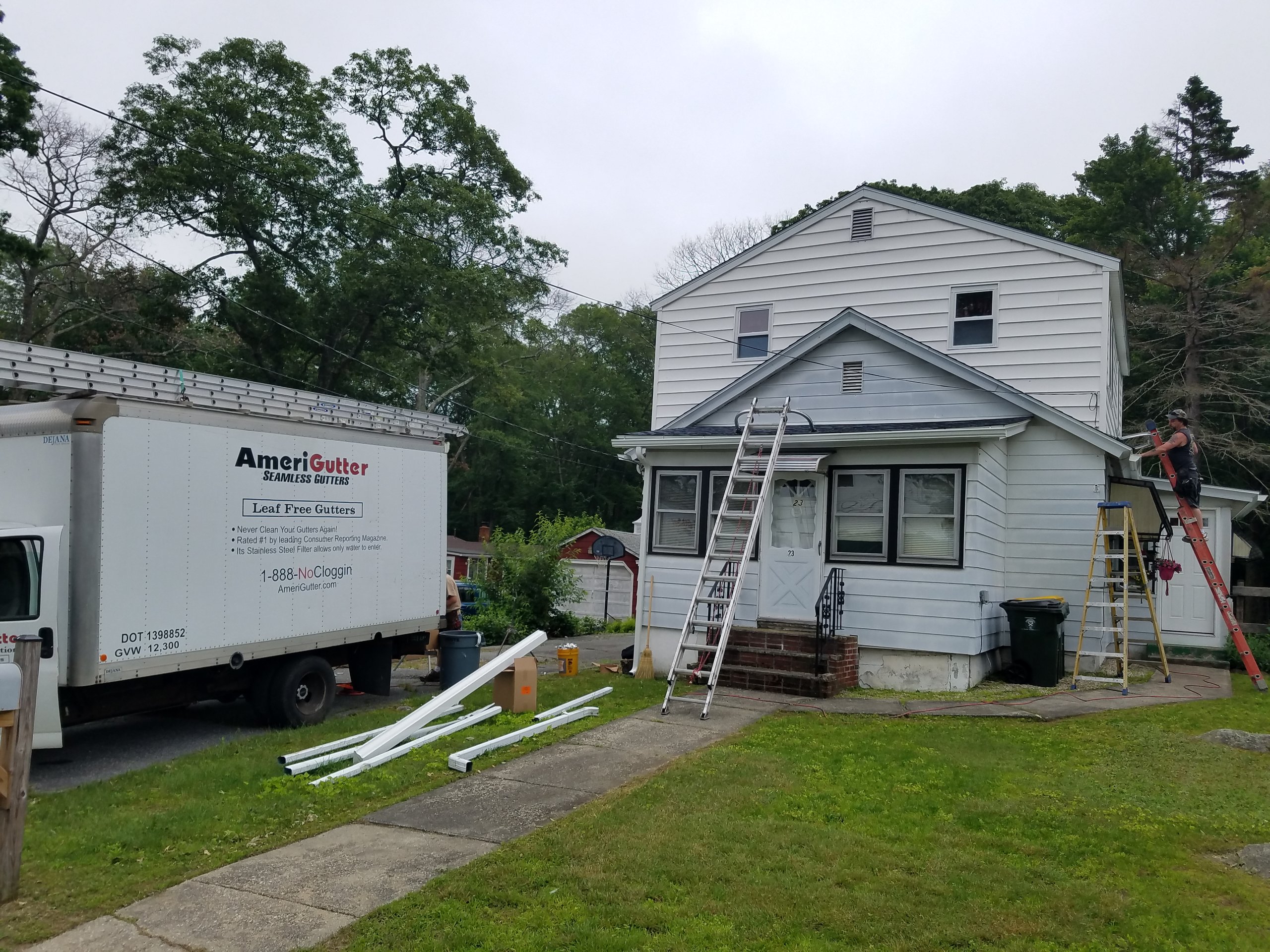 Seamless Gutters Milton MA